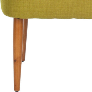 Safavieh Eli Ottoman - Mid-Century Modern Accent For Compact Spaces, Stylish Upholstered Footrest & Seat Sweet Pea MCR4608A