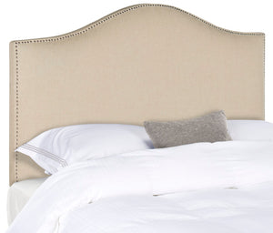 Safavieh Connie Hemp Headboard Silver Nail Head Hemp MCR4620F