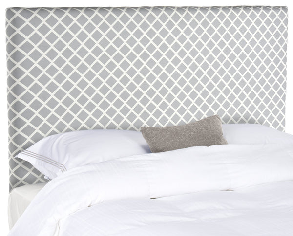 Safavieh Sydney Full Headboard - Elevate Your Bedroom With Tranquil Elegance And Modern Design For Relaxation Grey ,White  Mcr4627n