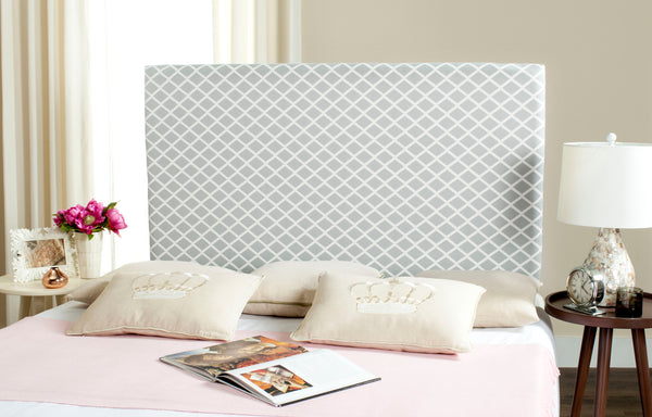 Safavieh Sydney Full Headboard - Elevate Your Bedroom With Tranquil Elegance And Modern Design For Relaxation Grey ,White  Mcr4627n