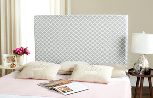 Safavieh Sydney Full Headboard - Elevate Your Bedroom With Tranquil Elegance And Modern Design For Relaxation Grey ,White  Mcr4627n