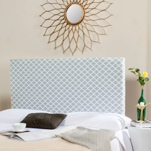 Safavieh Sydney Full Headboard - Elevate Your Bedroom With Tranquil Elegance And Modern Design For Relaxation Grey ,White  Mcr4627n