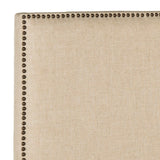 Safavieh Sydney Hemp Brass Nail Head Headboard Hemp MCR4628G