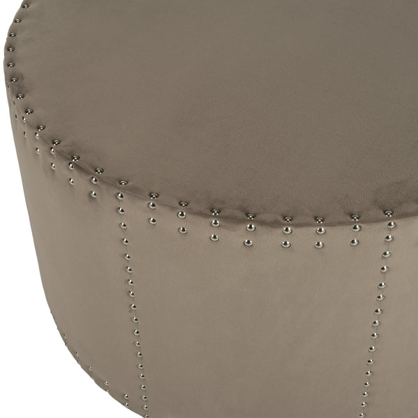 Safavieh Sherri Ottoman Mushroom - Stylish Multi-functional Bench For Home Decor & Comfortable Seating Mushroom  Mcr4640e