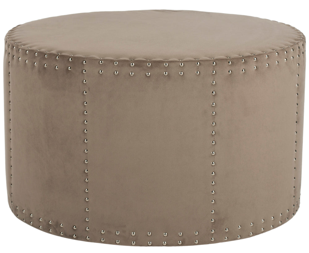 Safavieh Sherri Ottoman Mushroom - Stylish Multi-functional Bench For Home Decor & Comfortable Seating Mushroom  Mcr4640e
