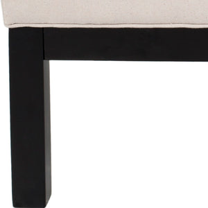 Safavieh Terrence Cocktail Ottoman - Modern Multi-Use Design With Elegant Silver Nail Heads And Taupe Upholstery MCR4644C