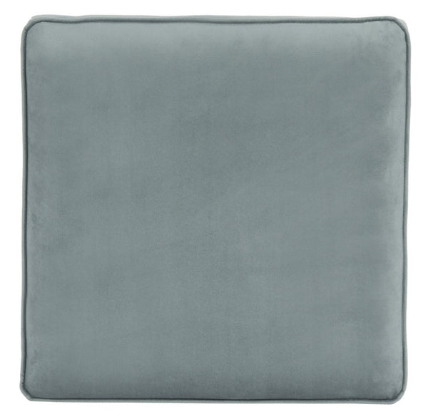 Safavieh Mystic Ottoman - Elegant Savonarola Design With Silver Nail Heads For Modern Glamour In Any Space Blue MCR4645D