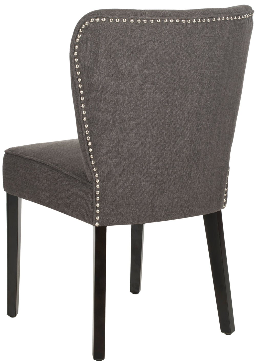 Safavieh Clifford Stylish Charcoal Side Chair - Modern Dining Furniture For Elegant Home Décor Charcoal  Mcr4657a
