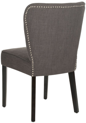 Safavieh Clifford Stylish Charcoal Side Chair - Modern Dining Furniture For Elegant Home Décor Charcoal  Mcr4657a
