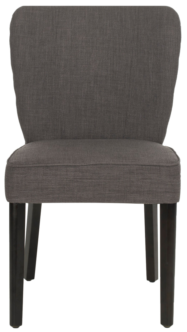 Safavieh Clifford Stylish Charcoal Side Chair - Modern Dining Furniture For Elegant Home Décor Charcoal  Mcr4657a