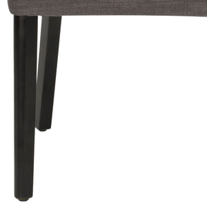 Safavieh Clifford Stylish Charcoal Side Chair - Modern Dining Furniture For Elegant Home Décor Charcoal  Mcr4657a
