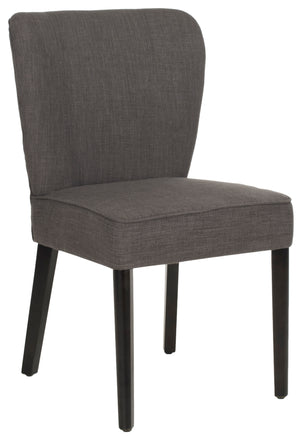 Safavieh Clifford Stylish Charcoal Side Chair - Modern Dining Furniture For Elegant Home Décor Charcoal  Mcr4657a