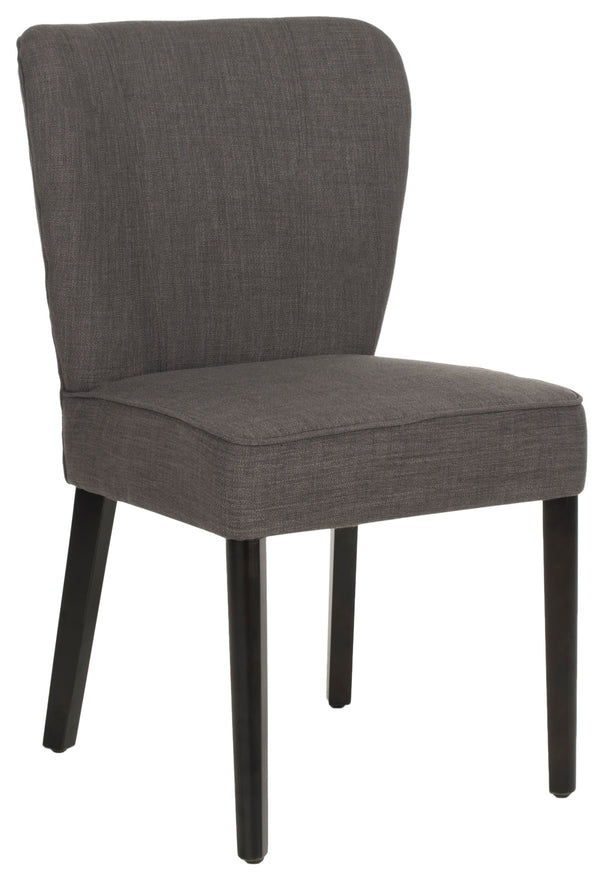 Safavieh Clifford Stylish Charcoal Side Chair - Modern Dining Furniture For Elegant Home Décor Charcoal  Mcr4657a