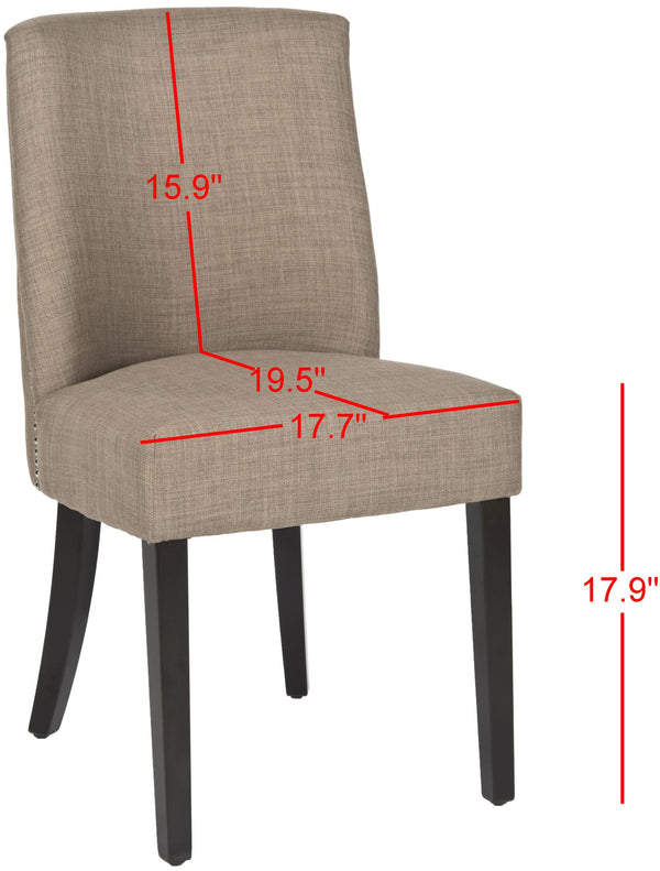 Safavieh Judy Side Chair In Olive - Elegant Dining Seating With Modern Design For Your Stylish Home Decor Olive  Mcr4658b