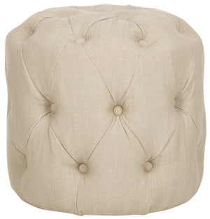 Safavieh Ponzi Tufted Ottoman Beige MCR4664F