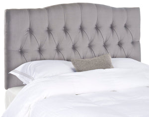 Safavieh Axel Arctic Grey Tufted Headboard Arctic Grey MCR4682C