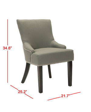 Safavieh Lotus Dining Chair - Elegant Leather Design For Modern Homes, Perfect For Stylish Dining Spaces Seamist  Mcr4700d