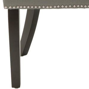 Safavieh Lotus Dining Chair - Elegant Leather Design For Modern Homes, Perfect For Stylish Dining Spaces Seamist  Mcr4700d