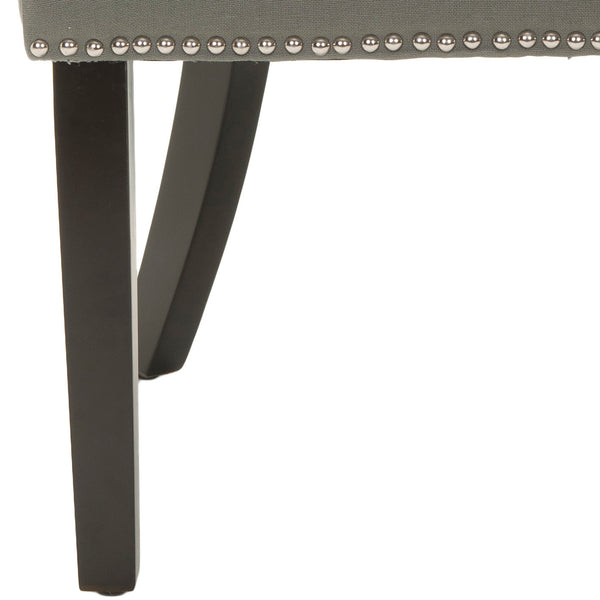 Safavieh Lotus Dining Chair - Elegant Leather Design For Modern Homes, Perfect For Stylish Dining Spaces Seamist  Mcr4700d