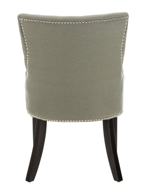 Safavieh Lotus Dining Chair - Elegant Leather Design For Modern Homes, Perfect For Stylish Dining Spaces Seamist  Mcr4700d