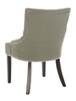 Safavieh Lotus Dining Chair - Elegant Leather Design For Modern Homes, Perfect For Stylish Dining Spaces Seamist  Mcr4700d