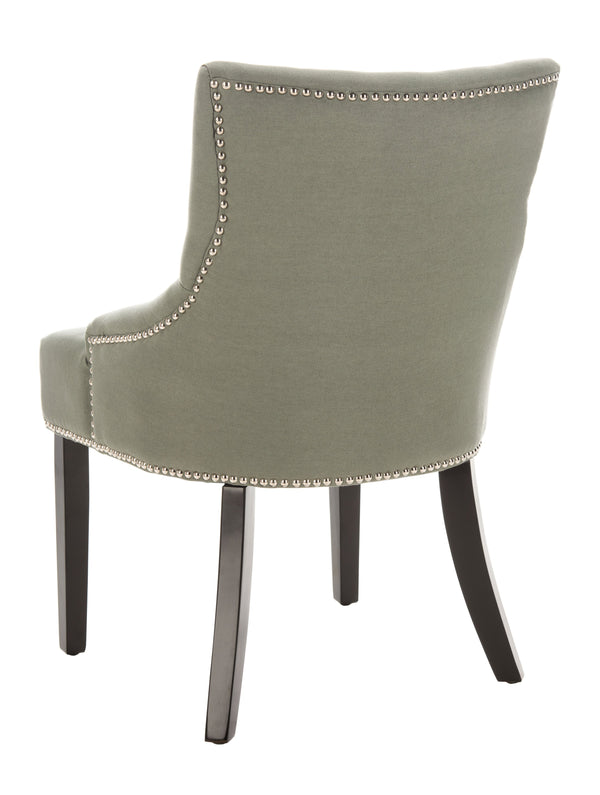 Safavieh Lotus Dining Chair - Elegant Leather Design For Modern Homes, Perfect For Stylish Dining Spaces Seamist  Mcr4700d