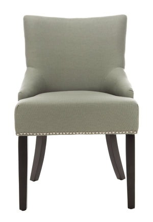 Safavieh Lotus Dining Chair - Elegant Leather Design For Modern Homes, Perfect For Stylish Dining Spaces Seamist  Mcr4700d