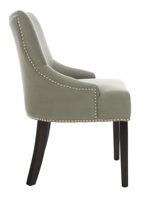 Safavieh Lotus Dining Chair - Elegant Leather Design For Modern Homes, Perfect For Stylish Dining Spaces Seamist  Mcr4700d