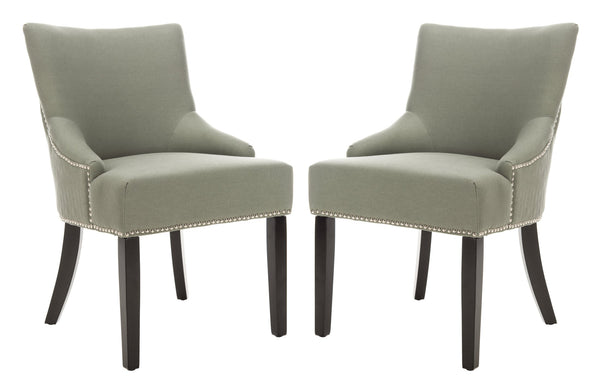 Safavieh Lotus Dining Chair - Elegant Leather Design For Modern Homes, Perfect For Stylish Dining Spaces Seamist  Mcr4700d