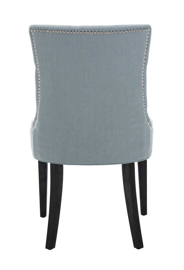 Safavieh Abby Dining Chair In Sky Blue - Elegant & Comfortable Side Chair For Modern Dining Spaces Sky Blue  Mcr4701n