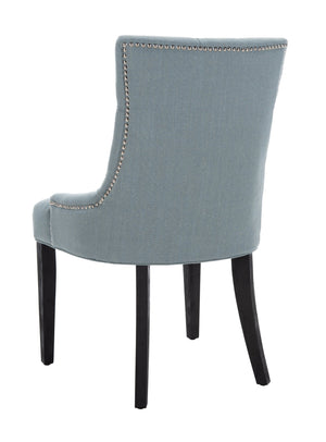 Safavieh Abby Dining Chair In Sky Blue - Elegant & Comfortable Side Chair For Modern Dining Spaces Sky Blue  Mcr4701n