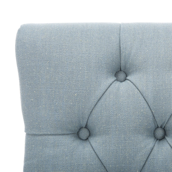 Safavieh Abby Dining Chair In Sky Blue - Elegant & Comfortable Side Chair For Modern Dining Spaces Sky Blue  Mcr4701n