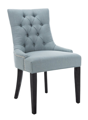 Safavieh Abby Dining Chair In Sky Blue - Elegant & Comfortable Side Chair For Modern Dining Spaces Sky Blue  Mcr4701n