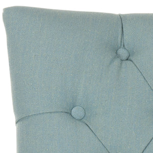 Safavieh Abby Dining Chair In Sky Blue - Elegant & Comfortable Side Chair For Modern Dining Spaces Sky Blue  Mcr4701n