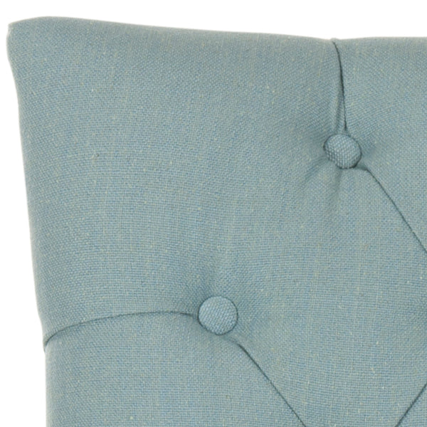 Safavieh Abby Dining Chair In Sky Blue - Elegant & Comfortable Side Chair For Modern Dining Spaces Sky Blue  Mcr4701n