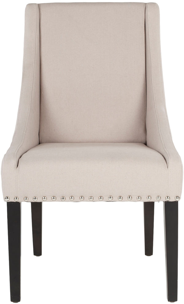 Safavieh Britannia Dining Chair In Elegant Taupe - Stylish Comfort For Modern Dining Spaces, M2 Collection Taupe  Mcr4702c