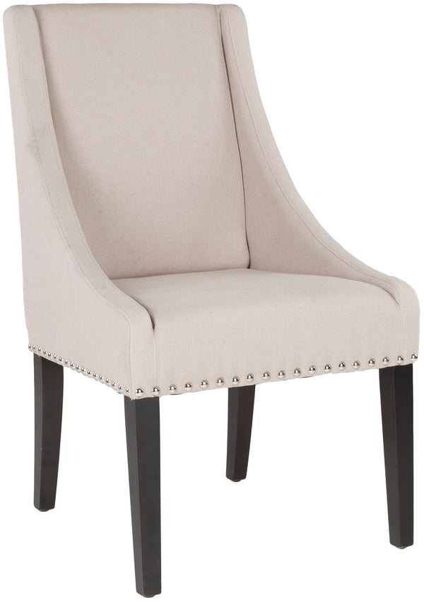 Safavieh Britannia Dining Chair In Elegant Taupe - Stylish Comfort For Modern Dining Spaces, M2 Collection Taupe  Mcr4702c