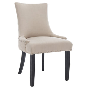 Safavieh Lester Dining Chair In Antique Gold – Elegant Comfort For Dining Spaces, Perfect For Any Occasion Antique Gold 66% Viscose,12% Cotton,22% Linen Mcr4709ah