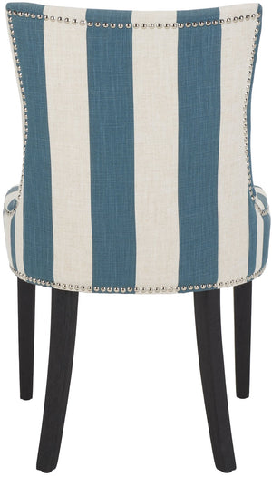 Safavieh Lester Dining Chair - Elevate Your Dining Space With Timeless Elegance And Modern Comfort Design Blue ,White  Mcr4709aj