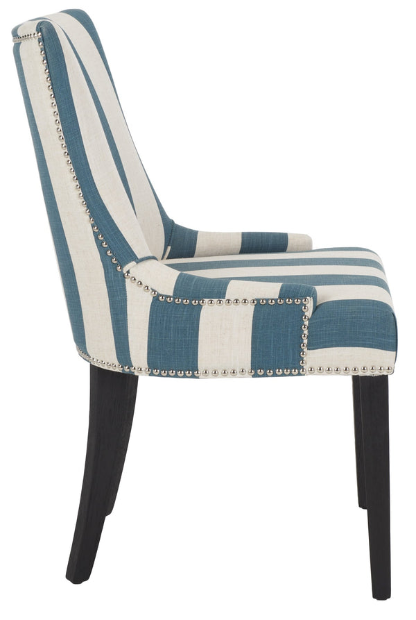 Safavieh Lester Dining Chair - Elevate Your Dining Space With Timeless Elegance And Modern Comfort Design Blue ,White  Mcr4709aj
