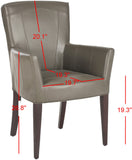 Safavieh Dale Arm Chair Clay MCR4710B