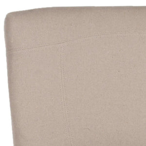 Safavieh Dale Armchair - Modern Luxury Accent Chair With Comfortable Upholstery And Elegant Espresso Legs Taupe MCR4710C
