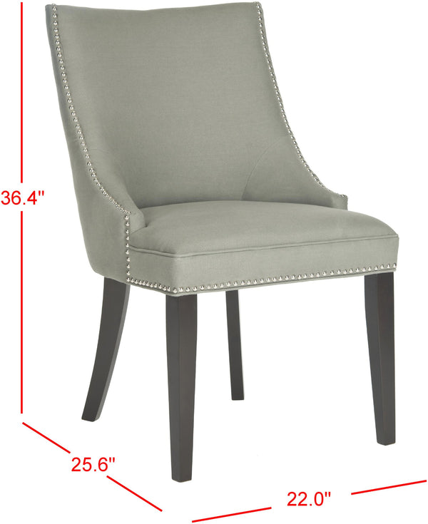 Safavieh Afton Side Chair Granite - Stylish Dining Essential For Modern Homes, Comfortable & Durable Design Granite  Mcr4715c