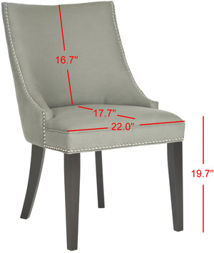 Safavieh Afton Side Chair Granite - Stylish Dining Essential For Modern Homes, Comfortable & Durable Design Granite  Mcr4715c