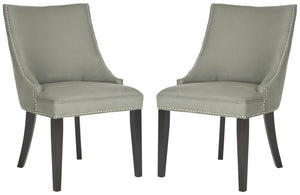 Safavieh Afton Side Chair Granite - Stylish Dining Essential For Modern Homes, Comfortable & Durable Design Granite  Mcr4715c