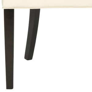 Safavieh Harlow Ring Chair - Elegant Dining Accent With Stylish Design For Modern Home Interiors And Comfort Flat Cream  Mcr4716b