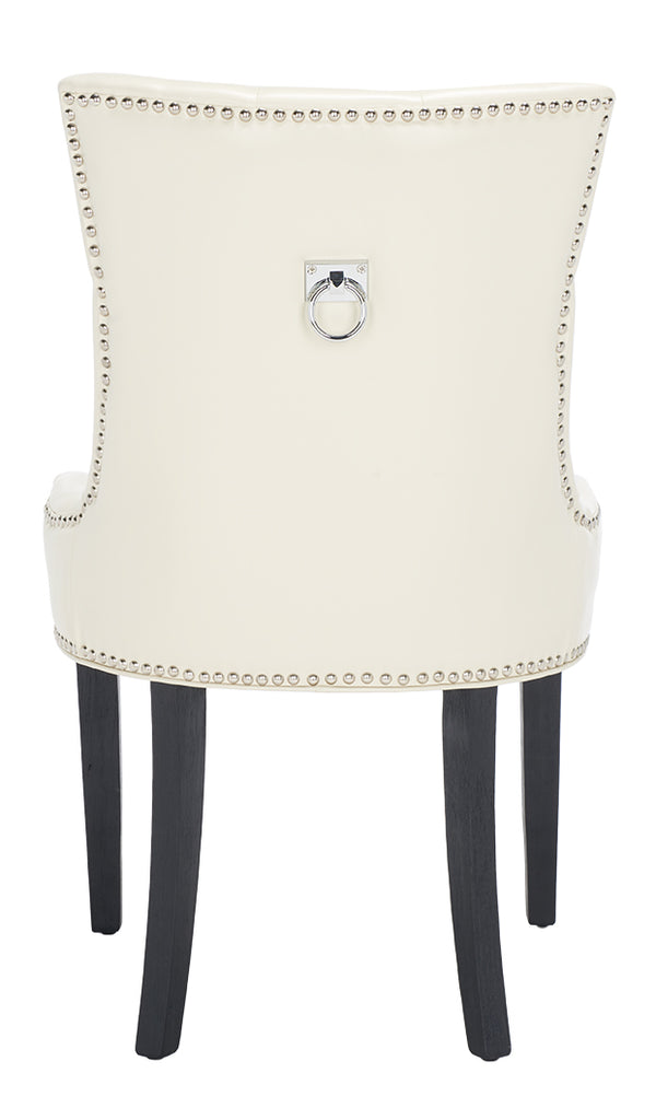 Safavieh Harlow Ring Chair - Elegant Dining Accent With Stylish Design For Modern Home Interiors And Comfort Flat Cream  Mcr4716b