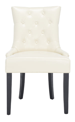 Safavieh Harlow Ring Chair - Elegant Dining Accent With Stylish Design For Modern Home Interiors And Comfort Flat Cream  Mcr4716b