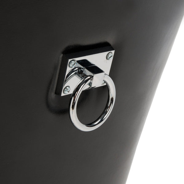 Safavieh Harlow Ring Chair - Elegant Dining Accent With Stylish Design For Modern Home Interiors And Comfort Black  Mcr4716c