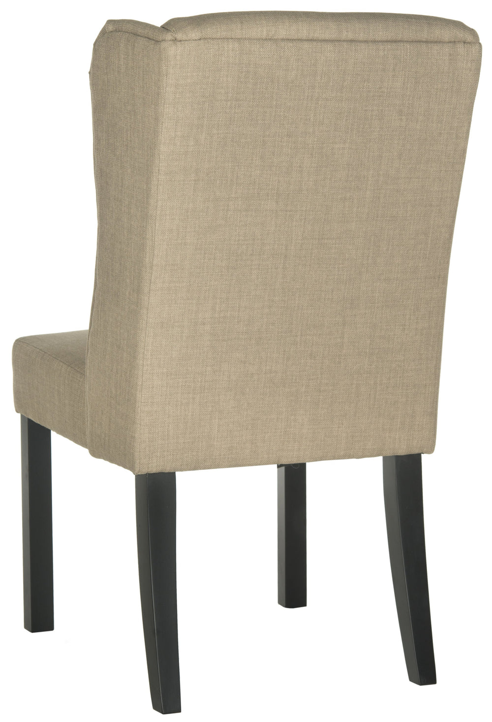 Safavieh Hayden Wingback Chair In Grey - Stylish Comfort For Dining Spaces, Modern Design, M2 Collection Grey  Mcr4810b